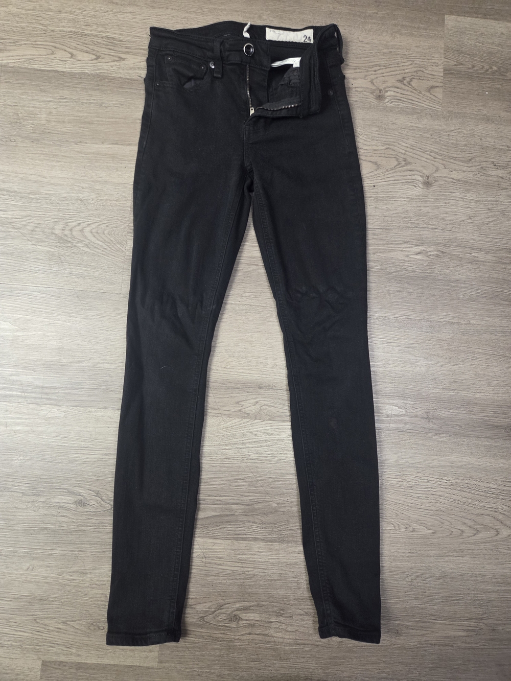 rag & bone Black Skinny Jeans